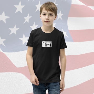 Kid's T-Shirt - Black w/ White RWW Front and Back