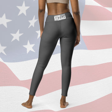 Leggings - Gray w/ White RWW On Back