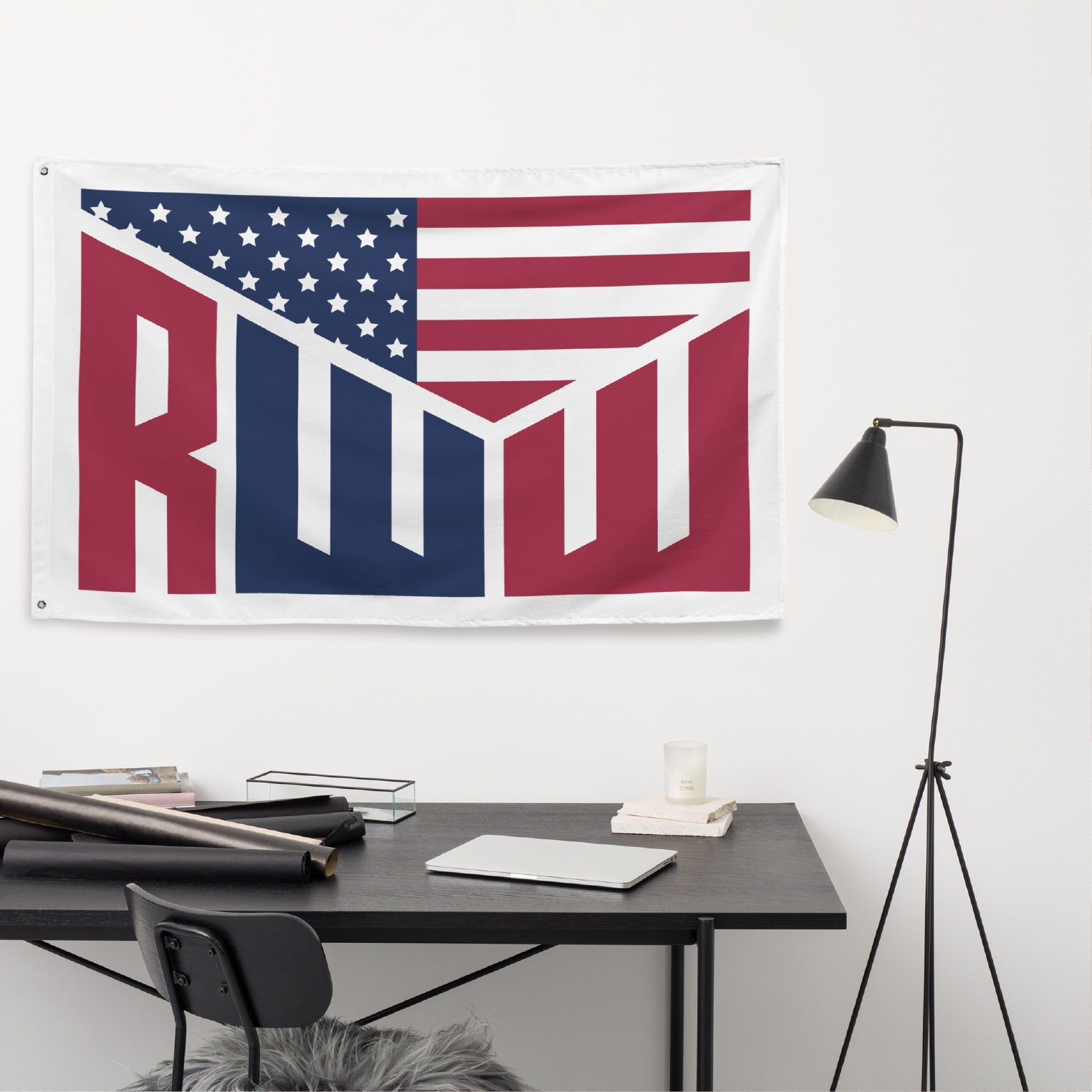 Flag - White RWW Full Color